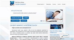 Desktop Screenshot of osobnybankrot.net